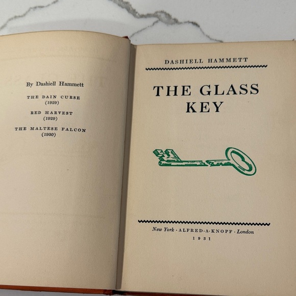 The Glass Key First Edition - Picture 7 of 12